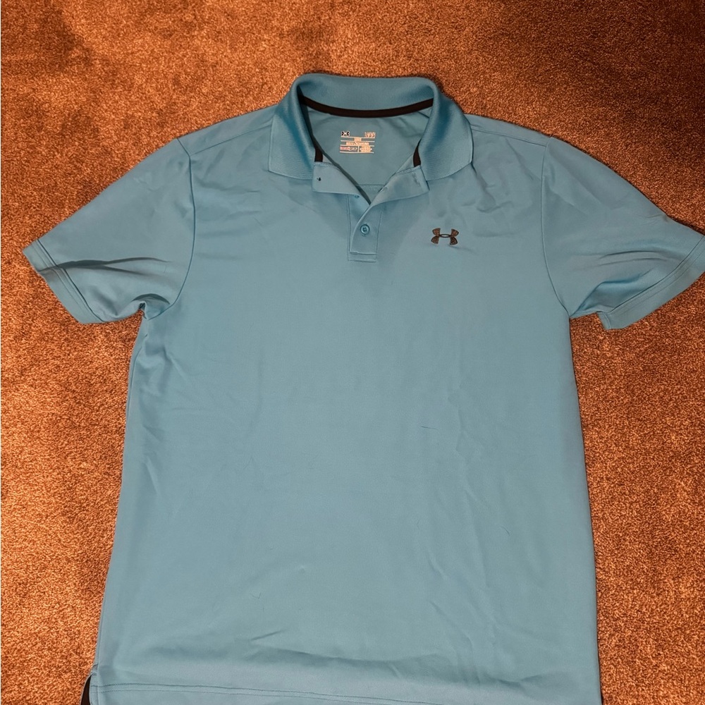 Under Armour Polo Large Blue